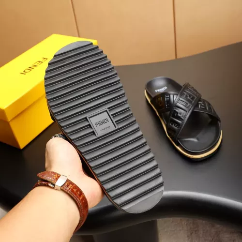 Replica Fendi Slippers For Men #1331168 $68.00 USD for Wholesale