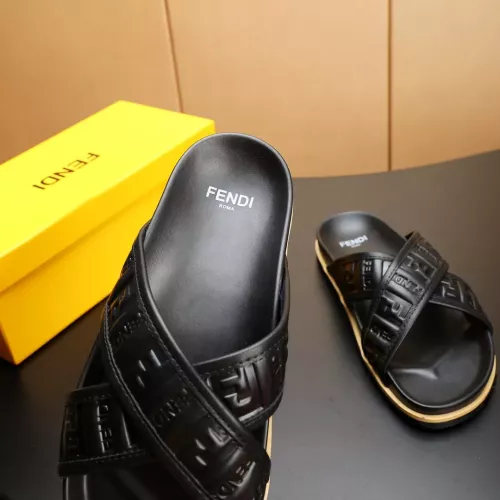 Replica Fendi Slippers For Men #1331168 $68.00 USD for Wholesale