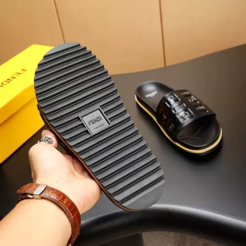 Replica Fendi Slippers For Men #1331169 $68.00 USD for Wholesale