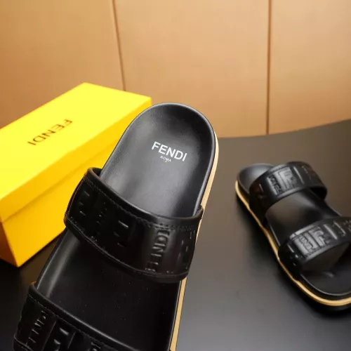 Replica Fendi Slippers For Men #1331170 $68.00 USD for Wholesale