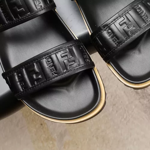 Replica Fendi Slippers For Men #1331170 $68.00 USD for Wholesale