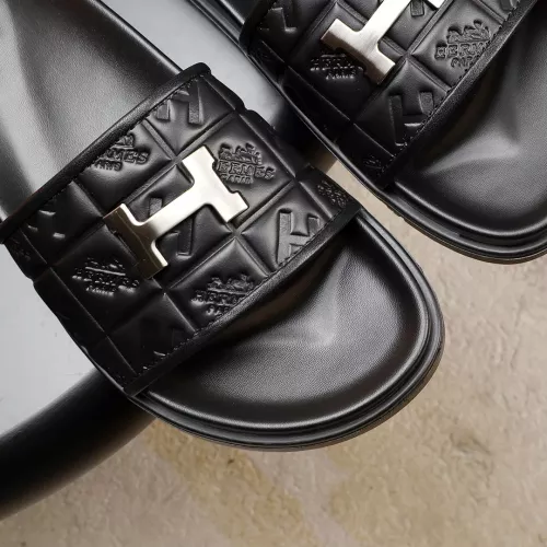 Replica Hermes Slippers For Men #1331171 $68.00 USD for Wholesale