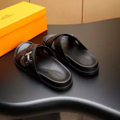 Replica Hermes Slippers For Men #1331172 $68.00 USD for Wholesale
