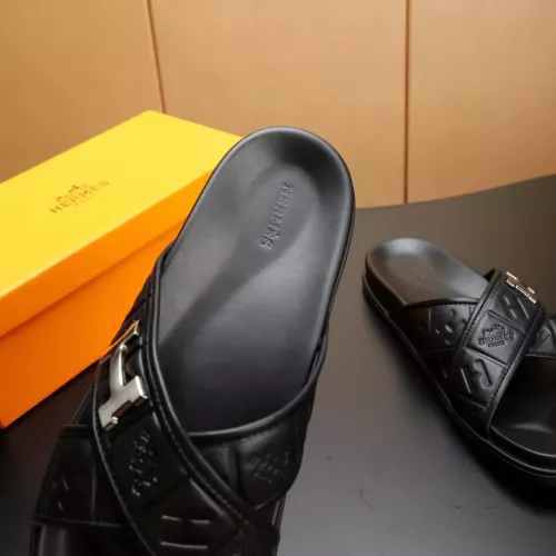 Replica Hermes Slippers For Men #1331172 $68.00 USD for Wholesale