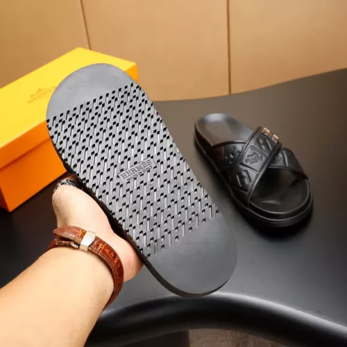 Replica Hermes Slippers For Men #1331172 $68.00 USD for Wholesale