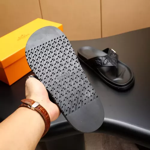 Replica Hermes Slippers For Men #1331173 $68.00 USD for Wholesale