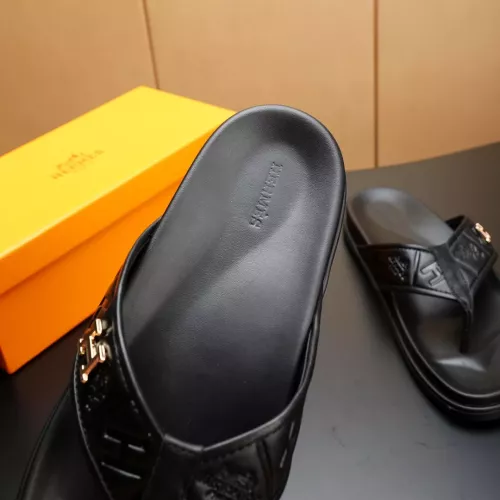 Replica Hermes Slippers For Men #1331173 $68.00 USD for Wholesale