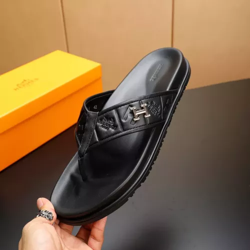 Replica Hermes Slippers For Men #1331173 $68.00 USD for Wholesale