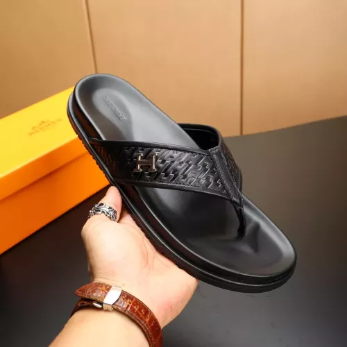 Replica Hermes Slippers For Men #1331174 $68.00 USD for Wholesale