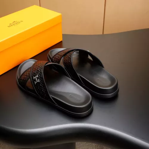 Replica Hermes Slippers For Men #1331175 $68.00 USD for Wholesale
