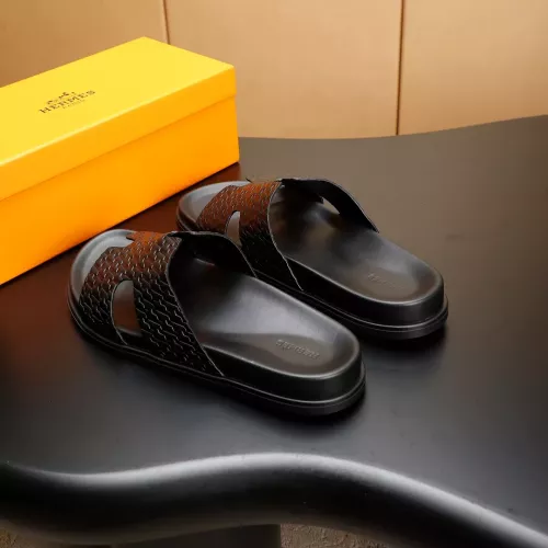 Replica Hermes Slippers For Men #1331180 $68.00 USD for Wholesale