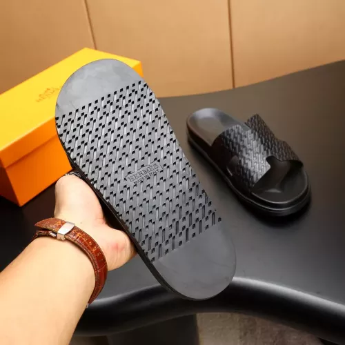 Replica Hermes Slippers For Men #1331180 $68.00 USD for Wholesale