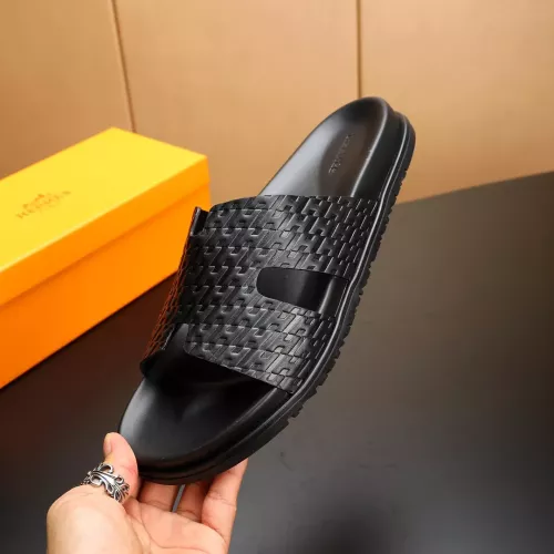 Replica Hermes Slippers For Men #1331180 $68.00 USD for Wholesale