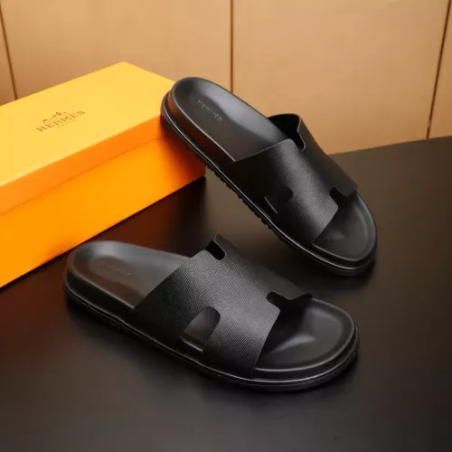 Replica Hermes Slippers For Men #1331181 $68.00 USD for Wholesale
