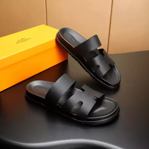 Replica Hermes Slippers For Men #1331186 $68.00 USD for Wholesale