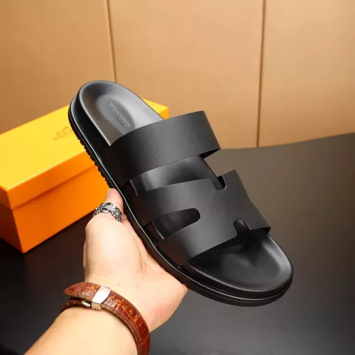 Replica Hermes Slippers For Men #1331186 $68.00 USD for Wholesale