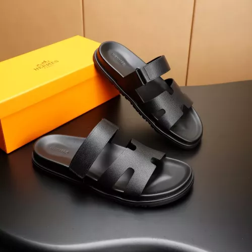 Replica Hermes Slippers For Men #1331188 $68.00 USD for Wholesale
