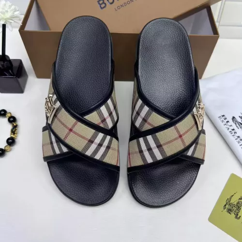 Replica Burberry Slippers For Men #1331201 $68.00 USD for Wholesale