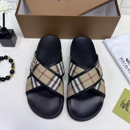 Replica Burberry Slippers For Men #1331201 $68.00 USD for Wholesale