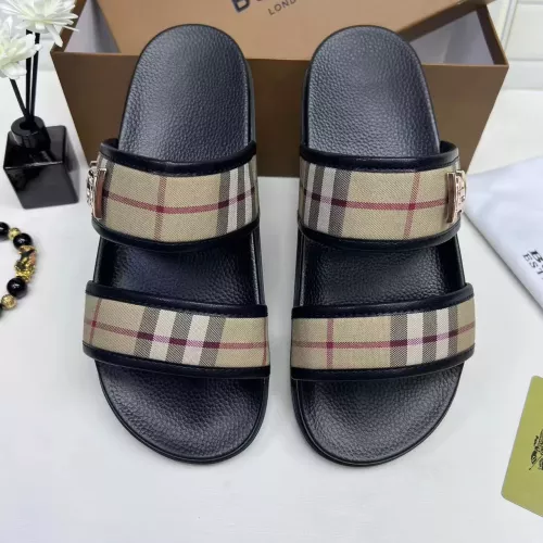 Replica Burberry Slippers For Men #1331202 $68.00 USD for Wholesale