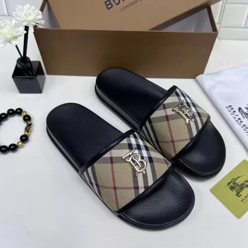 Replica Burberry Slippers For Men #1331203 $68.00 USD for Wholesale