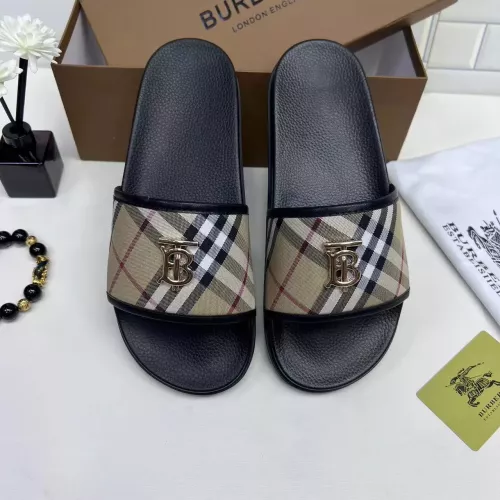 Replica Burberry Slippers For Men #1331203 $68.00 USD for Wholesale