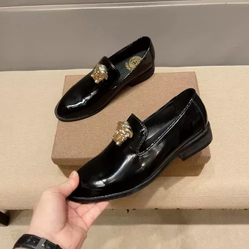 Cheap Versace Leather Shoes For Men #1331212, $$85.00 USD On Versace Leather Shoes