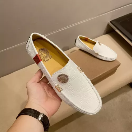 Replica Versace Leather Shoes For Men #1331215 $76.00 USD for Wholesale