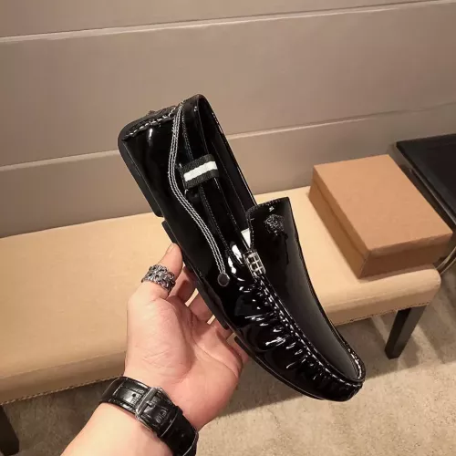 Replica Versace Leather Shoes For Men #1331216 $76.00 USD for Wholesale