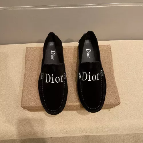 Cheap Christian Dior Leather Shoes For Men #1331217, $$76.00 USD On Christian Dior Leather Shoes