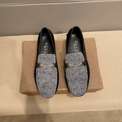Replica Gucci Oxfords Shoes For Men #1331218 $76.00 USD for Wholesale