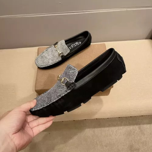 Replica Gucci Oxfords Shoes For Men #1331218 $76.00 USD for Wholesale