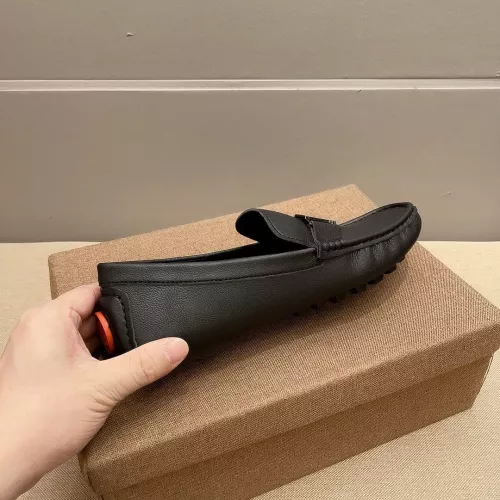 Replica Hermes Leather Shoes For Men #1331219 $76.00 USD for Wholesale