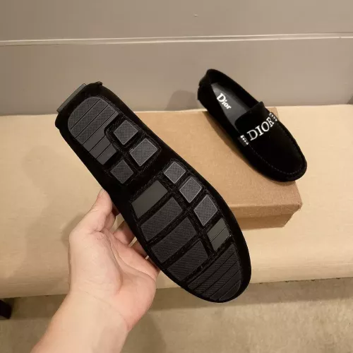 Replica Christian Dior Leather Shoes For Men #1331220 $76.00 USD for Wholesale