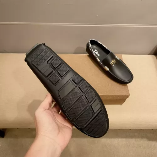 Replica Christian Dior Leather Shoes For Men #1331221 $76.00 USD for Wholesale