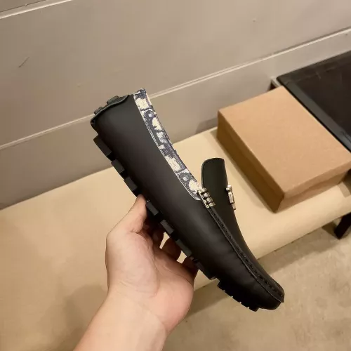 Replica Christian Dior Leather Shoes For Men #1331221 $76.00 USD for Wholesale