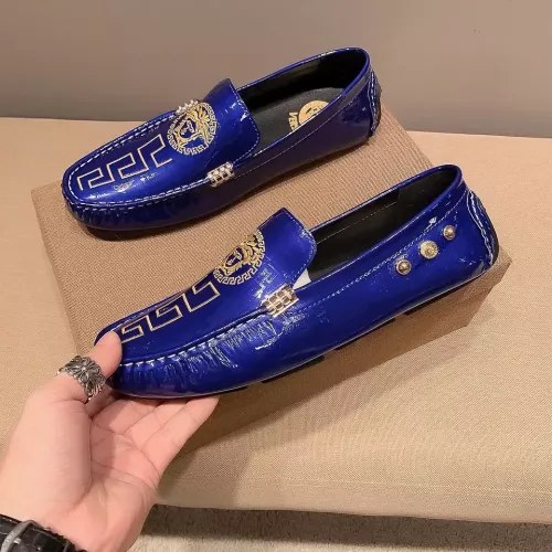 Cheap Versace Leather Shoes For Men #1331227, $$76.00 USD On Versace Leather Shoes