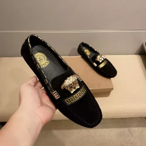 Cheap Versace Leather Shoes For Men #1331236, $$76.00 USD On Versace Leather Shoes