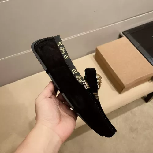 Replica Versace Leather Shoes For Men #1331236 $76.00 USD for Wholesale