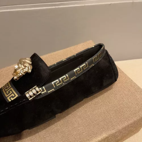 Replica Versace Leather Shoes For Men #1331236 $76.00 USD for Wholesale