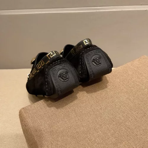 Replica Versace Leather Shoes For Men #1331236 $76.00 USD for Wholesale