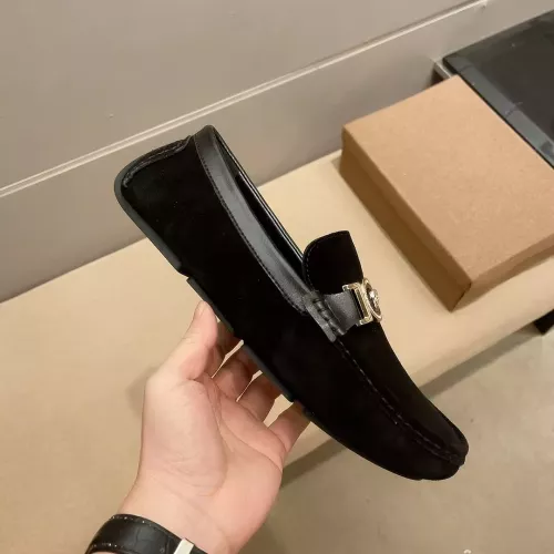 Replica Versace Leather Shoes For Men #1331241 $76.00 USD for Wholesale