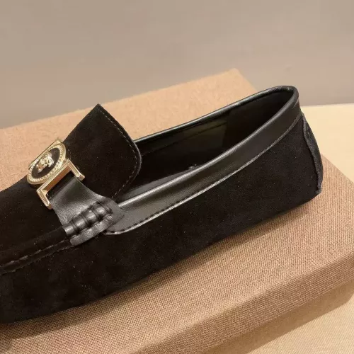 Replica Versace Leather Shoes For Men #1331241 $76.00 USD for Wholesale