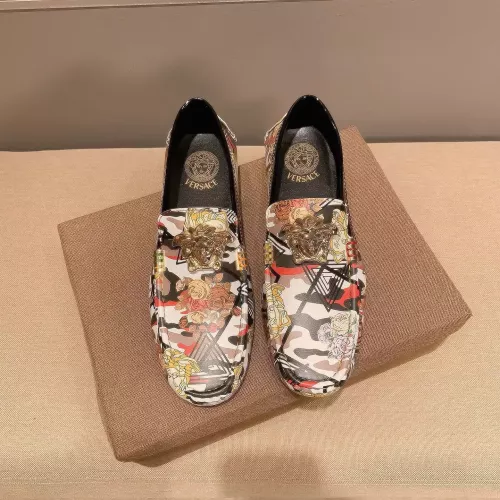Cheap Versace Leather Shoes For Men #1331246, $$76.00 USD On Versace Leather Shoes