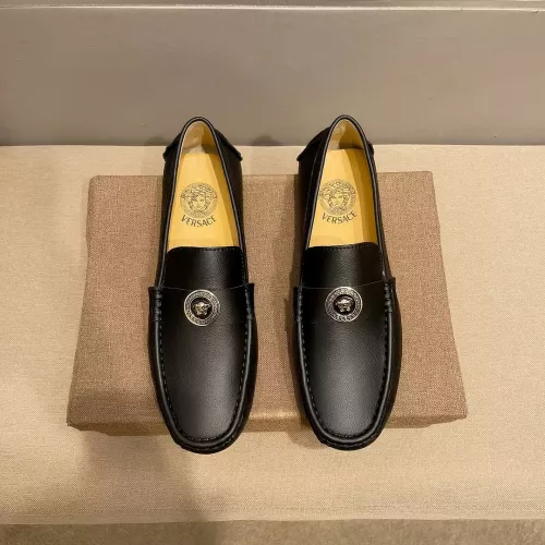 Cheap Versace Leather Shoes For Men #1331247, $$76.00 USD On Versace Leather Shoes