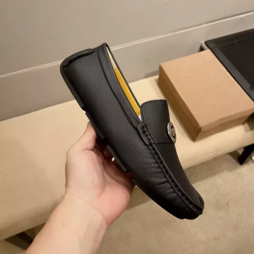 Replica Versace Leather Shoes For Men #1331247 $76.00 USD for Wholesale