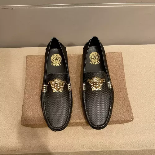 Cheap Versace Leather Shoes For Men #1331248, $$76.00 USD On Versace Leather Shoes