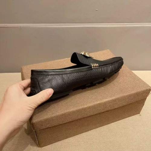 Replica Versace Leather Shoes For Men #1331248 $76.00 USD for Wholesale