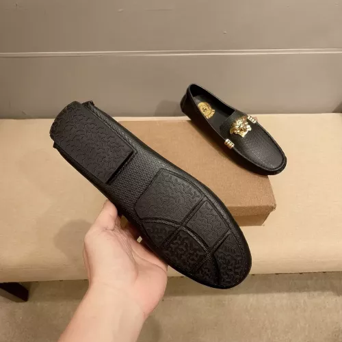 Replica Versace Leather Shoes For Men #1331248 $76.00 USD for Wholesale