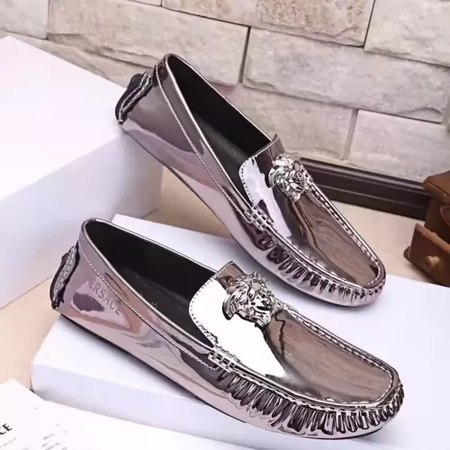 Cheap Versace Leather Shoes For Men #1331255, $$76.00 USD On Versace Leather Shoes
